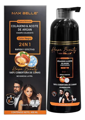 BlackCover Pro™ | Shampoo Colorante Negro Cubre Canas
