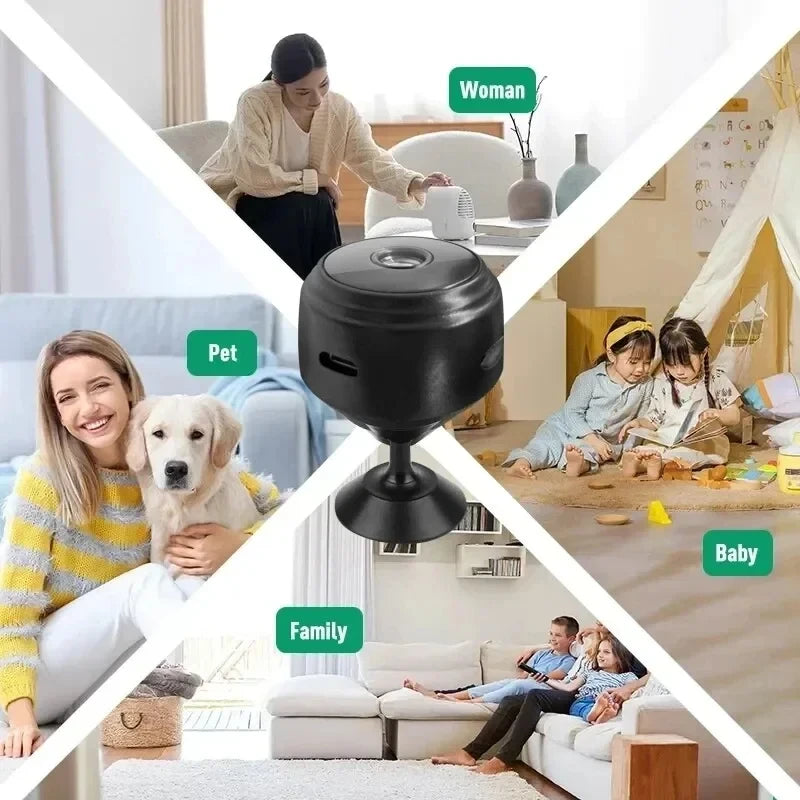 Cámara de Seguridad Inalámbrica Mini Wifi